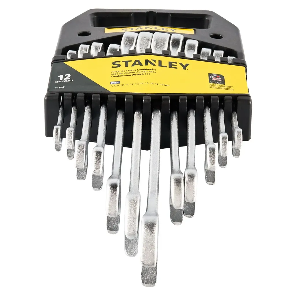 [PC-0825] JUEGO DE LLAVES MIXTA 12 PIEZAS STANLEY